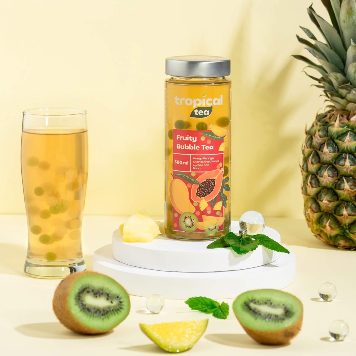 Entdecke den Fruity Bubble Tea von Tropicaltea - Tropicaltea