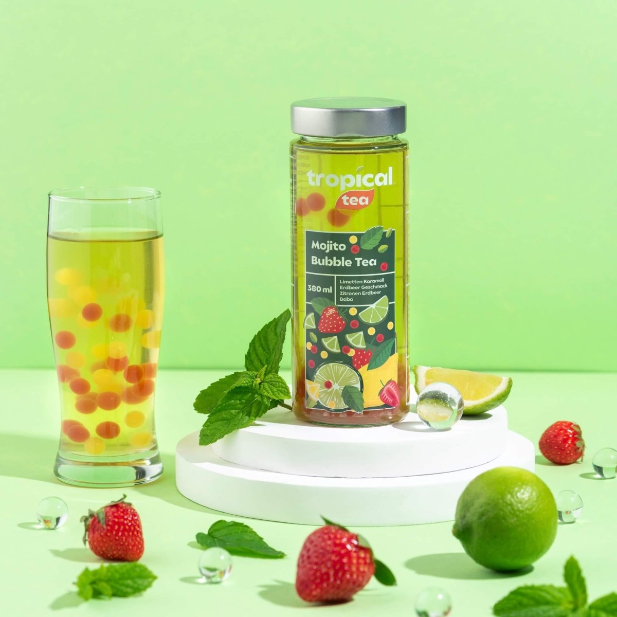 Erfrischende Innovation: Der Mojito Bubble Tea von Tropicaltea - Tropicaltea