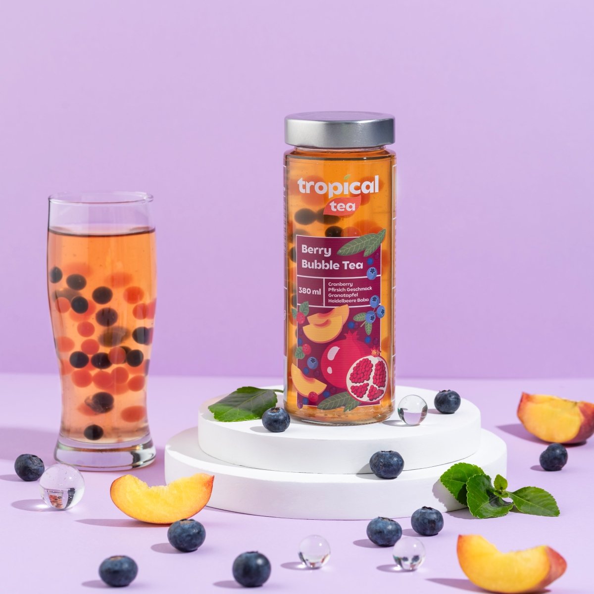 Erfrischende Vielfalt: Der Berry Bubble Tea von Tropicaltea - Tropicaltea