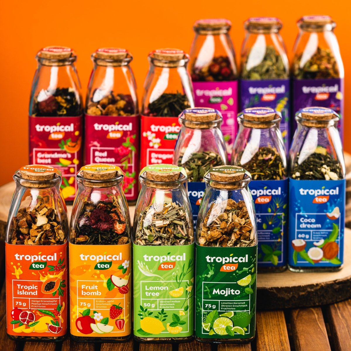 Eistee-VIP: Top 15 Sorten im Exklusivpaket - Tropicaltea