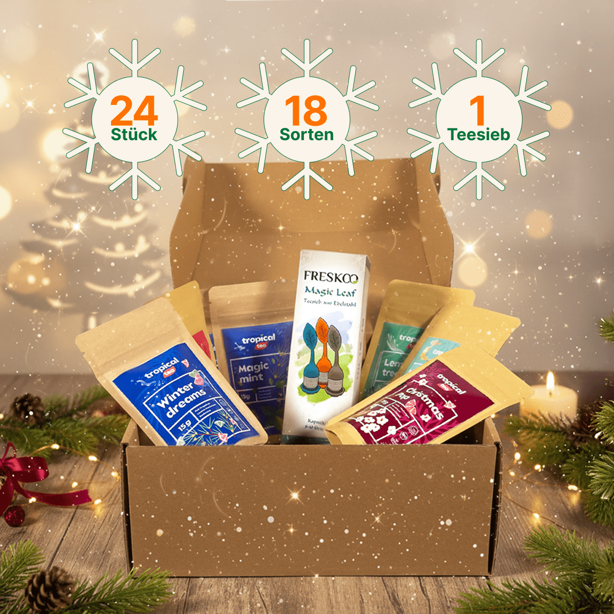 Tee Adventskalender “Do it yourself” - Tropicaltea